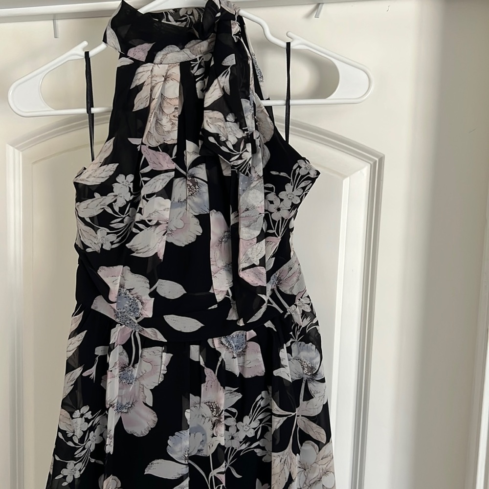 Black Floral Dress